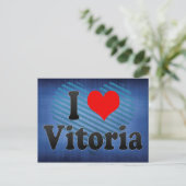 Carte Postale I Love Vitoria, Brésil (Debout devant)