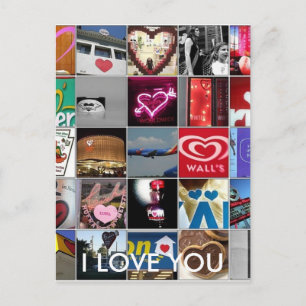 CARTE POSTALE I LOVE YOU