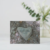 Carte postale I Love You (Debout devant)