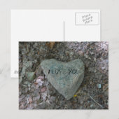 Carte postale I Love You (Devant / Derrière)
