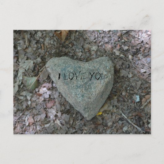 Carte postale I Love You (Devant)