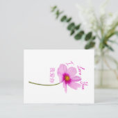 Carte Postale I Love You (Wo Ai Ni) en chinois (Debout devant)