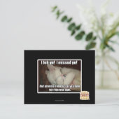 Carte Postale I lub Yu ! J'ai manqué Yu ! (Debout devant)