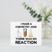 Carte Postale I Made A Chemistry Joke (Debout devant)