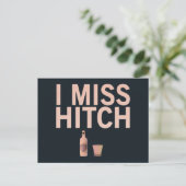 Carte postale I Miss Hitch (light on dark) (Debout devant)
