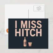 Carte postale I Miss Hitch (light on dark) (Devant / Derrière)