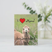 Carte Postale I ♥ Mona ! (Debout devant)