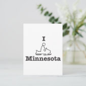 Carte Postale I Motoneige Minnesota (Debout devant)