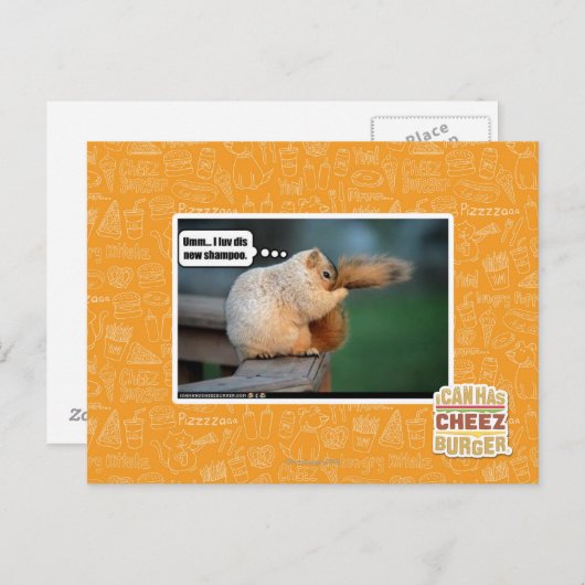 Carte Postale I nouveau shampooing du luv DIS (Devant / Derrière)