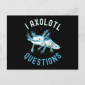 Carte Postale I Questions Axolotl, Mignolette Axolotl (Devant)