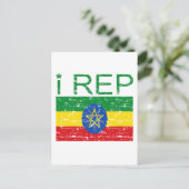 Carte Postale I rep Éthiopie (Debout devant)