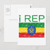 Carte Postale I rep Éthiopie (Devant / Derrière)