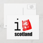 Carte Postale i-scotland_kilt (Devant / Derrière)