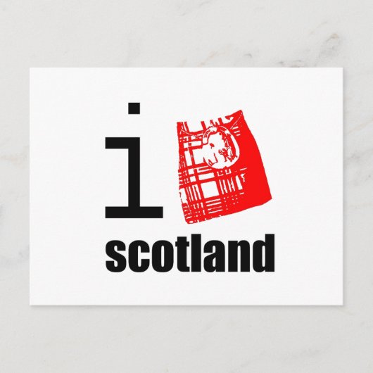 Carte Postale i-scotland_kilt (Devant)