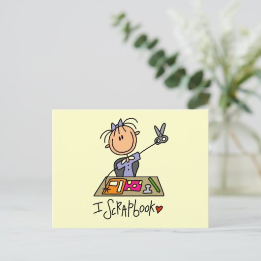 Carte Postale I Scrapbook (Debout devant)