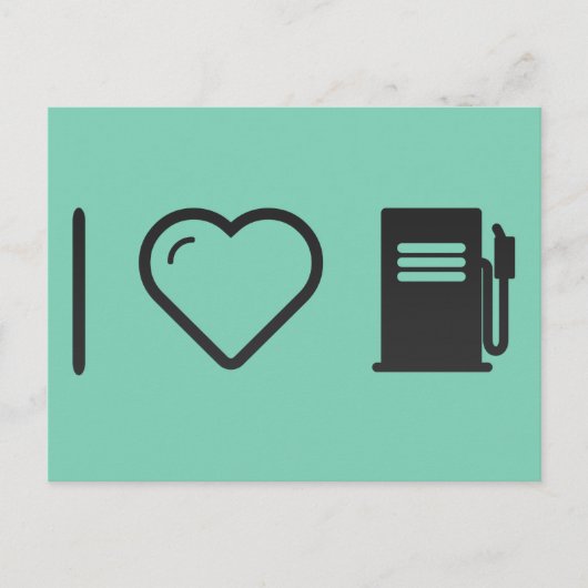 Carte Postale I Stations à gaz cardiaques (Devant)