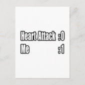 Carte Postale I Survived a Heart Attack (Scoreboard) (Devant)