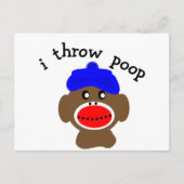 CARTE POSTALE "I THROPOOP" (Devant)