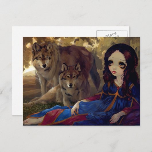 Carte postale "I Vampiri : I Lupi" (Devant / Derrière)