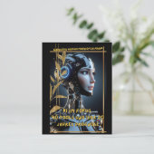 CARTE POSTALE IA (Debout devant)