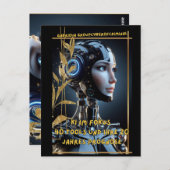 CARTE POSTALE IA (Devant / Derrière)