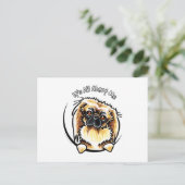 Carte Postale IAM de Pekingese (Debout devant)
