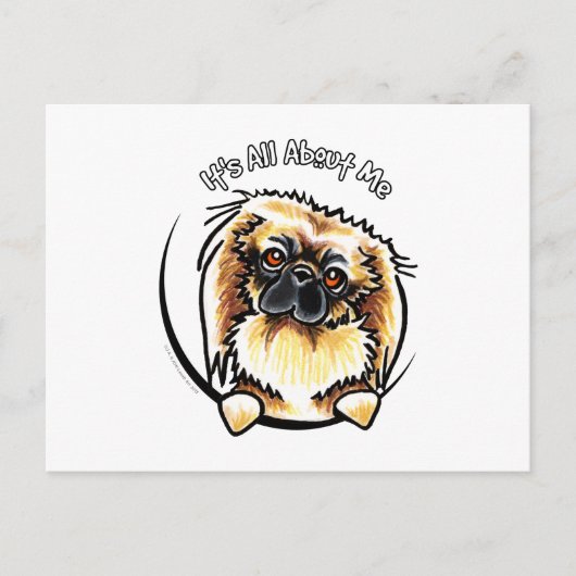Carte Postale IAM de Pekingese (Devant)