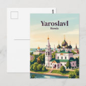 Carte Postale Iaroslavl, Russie (Devant / Derrière)