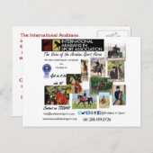 Carte postale IASA (Devant / Derrière)