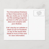 Carte postale IASA (Dos)