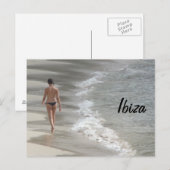 Carte Postale Ibiza Beach Postcard (Devant / Derrière)