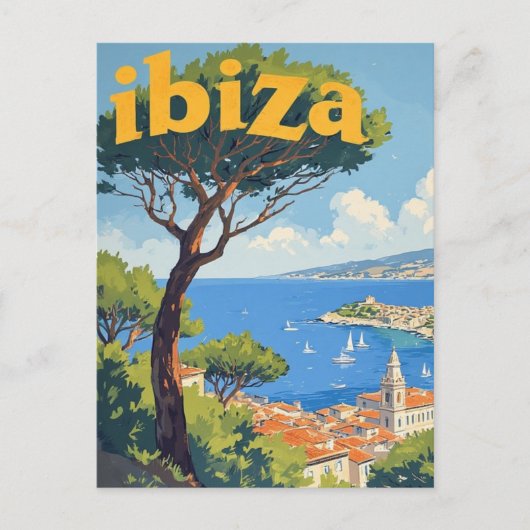 Carte Postale Ibiza Espagne (Devant)