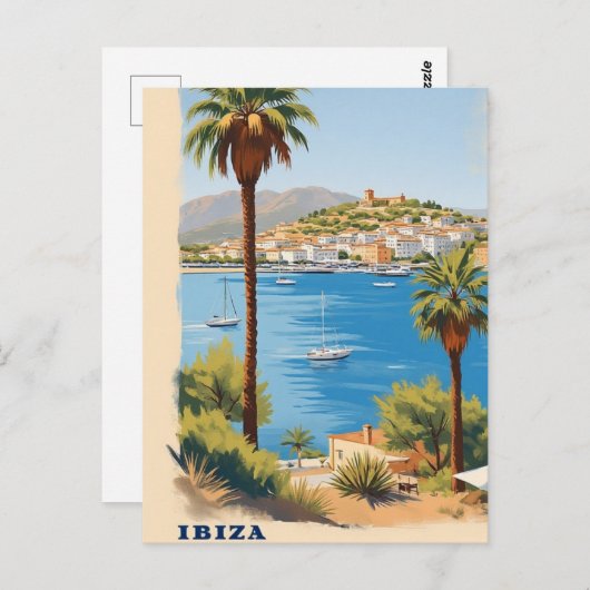 Carte Postale Ibiza Espagne (Devant / Derrière)
