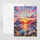 Carte Postale Ibiza Espagne (Devant / Derrière)