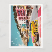 Carte Postale Ibiza Espagne Pop Art Voyage Illustration (Devant)