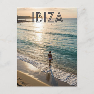 Carte Postale Ibiza Espagne Travel