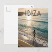Carte Postale Ibiza Espagne Travel (Devant / Derrière)