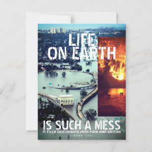 CARTE POSTALE IBONELTD. VIE SUR TERRE 2D