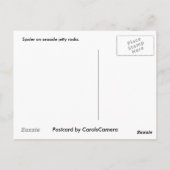 Carte postale IBSP Jetty Spider (Dos)