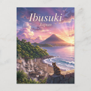 Carte Postale Ibusuki, Japon