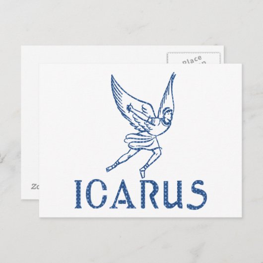 Carte Postale Icarus (Devant / Derrière)