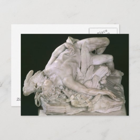 Carte Postale Icarus Falling, 1743 (Devant / Derrière)