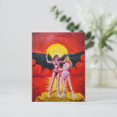 Carte Postale Icarus féminin (Debout devant)