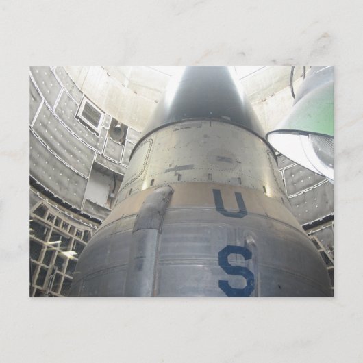 Carte Postale ICBM Nucléaire (Devant)