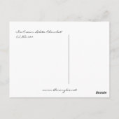 Carte Postale Ice Cream Lolita Chocolat (Dos)