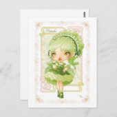 Carte Postale Ice Cream Lolita Pistache (Devant / Derrière)