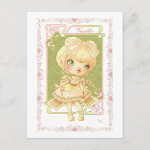 Carte Postale Ice Cream Lolita Vanille