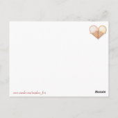 Carte Postale Ice Cream Love (Dos)