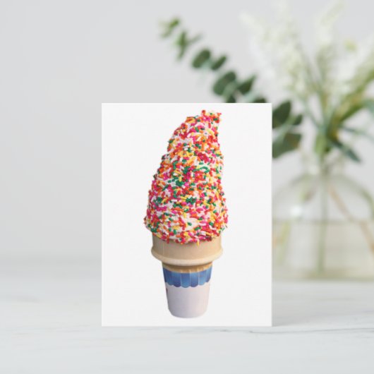 Carte postale Ice Cree Cone (Debout devant)