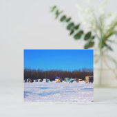 Carte Postale Ice fishing collection (Debout devant)